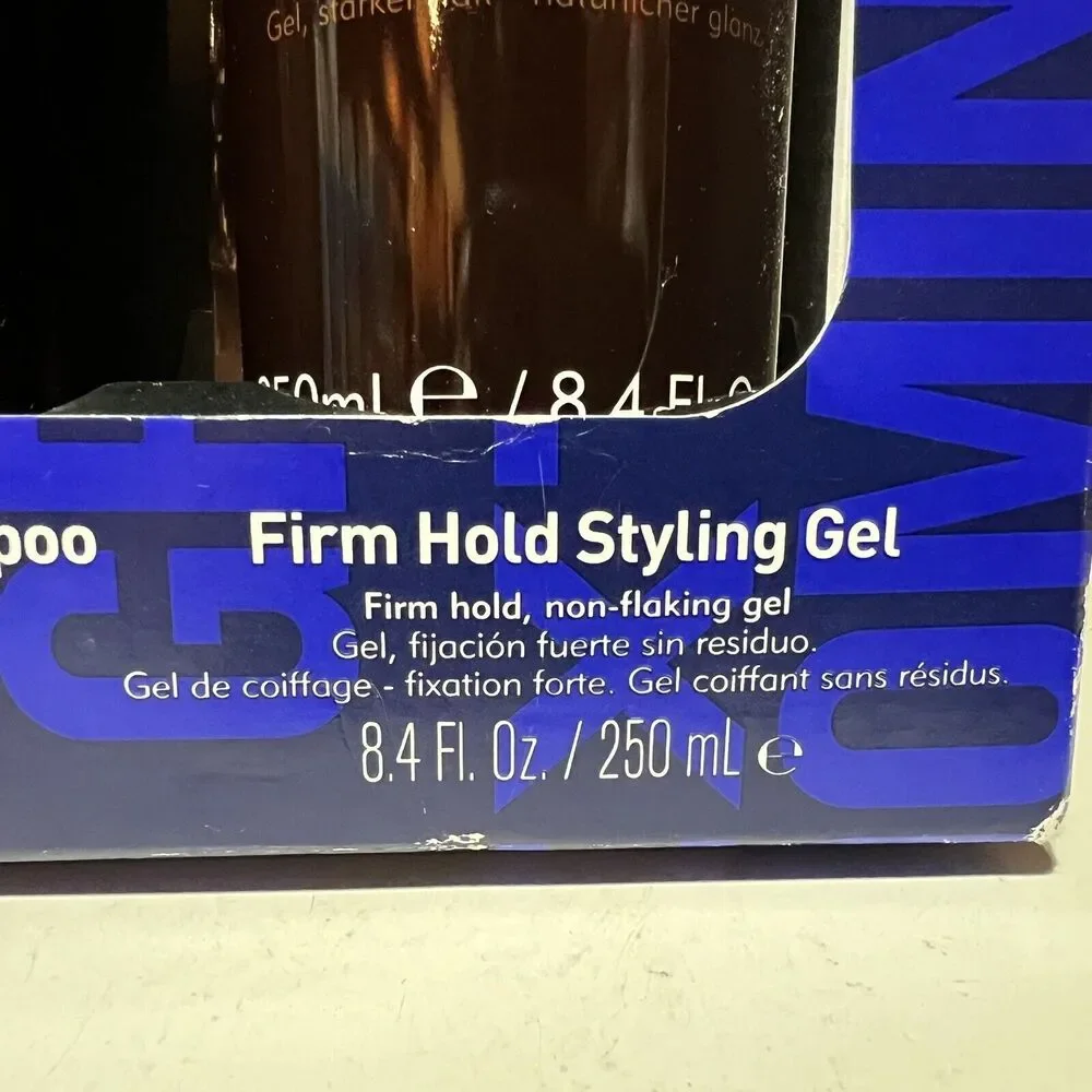 AMERICAN CREW NEXT LEVEL SET MOISTURIZING SHAMPOO AND FIRM HOLD STYLING GEL